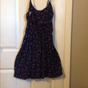 Flowy spaghetti strap flower dress